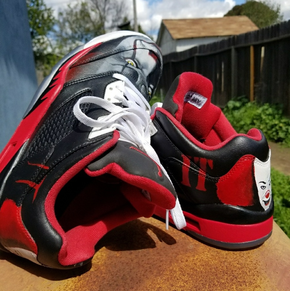 Custom "IT" Jordan 5 Low